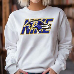 Baltimore Ravens NFL Football Sweatshirt Vintage Retro Fan Gift Crewneck 05